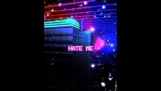 Nico Collins  Hate Me Lyric Video [upl. by Nilloc]