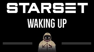 Starset • Waking Up CC 🎤 Karaoke Instrumental Lyrics [upl. by Gunn]