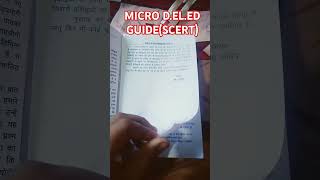 Micro DElEd Regular guide Based On New Syllabus Scert first year with previous years solved papers [upl. by Ariuqahs]