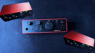 Focusrite Scarlett Solo 4th Gen Unboxing And Set Up On Mac [upl. by Astor]