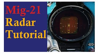 Mig 21 Radar Tutorial DCS [upl. by Einehpets]