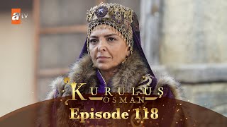 Kurulus Osman Urdu  Season 5 Episode 118 [upl. by Annasor]