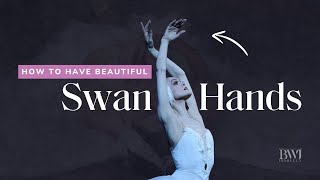 How to Have Beautiful Swan Hands  Lopatkina Dying Swan Master [upl. by Llenrod]