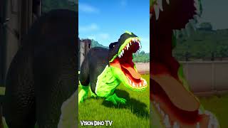 Jurassic World Evolution Red Hulk Giganotosaurus vs Indoraptor  Final Fight spinosaurus dinosaur [upl. by Lorita]