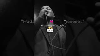 Maxamed bk  Hadana Kameey Eed Baxee viralvideo music shortsfeed shortsvideo duet lyrics [upl. by Tessler540]