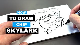 How To Draw Chip Skylark with Butch Hartman [upl. by Hofstetter]