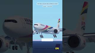 Air Belgium 083 Airbus A330 Go Around at Copenhagen International Airport in Infinite Flight shorts [upl. by Nadbus]