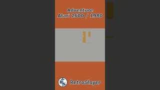 Adventure Gameplay Atari 2600 retrogaming atari2600 adventure [upl. by Lotti319]