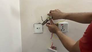 How to single power socket change  powerlifting  power socket fitting  kasari jodne pabar socket [upl. by Anile]