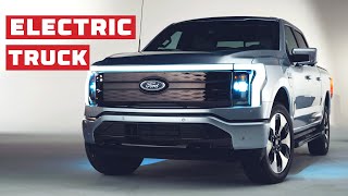 Electric Truck Reveal 2022 Ford F150 Lightning First Look  MotorTrend [upl. by Ahsile92]