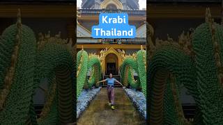 Krabi Thailand 🇹🇭 krabi thailand thailandtravelguide travel templetour shortsvideo [upl. by Garcon]