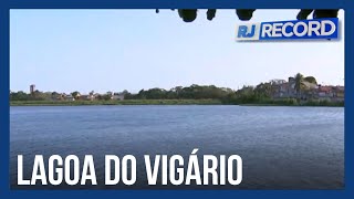 A lagoa do Vigário em Campos sofre com efeitos da seca e queimadas [upl. by Zelig]