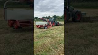 Fendt 820 mit Taarup Wickler farm farming farmlife agriculture fendt fendt820 agrar [upl. by Alimhaj]