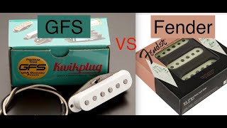 Fender Pure Vintage 65 vs GFS 64 Stagger Vintage  Battle of the Grey Bottoms [upl. by Xed]