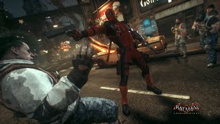 When Deadpool is locked in Batman Arkham Knight [upl. by Romanas]