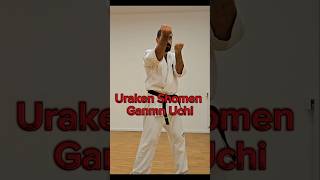 Uraken Shomen Ganmn Uchi 🔥 kyokushinkai osu sports blackbelt رياضة karate martialarts iraq [upl. by Brandais872]