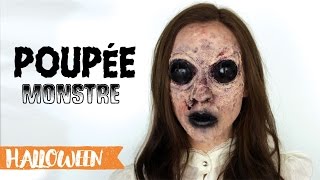 Maquillage dHalloween  La créature [upl. by Namajneb]