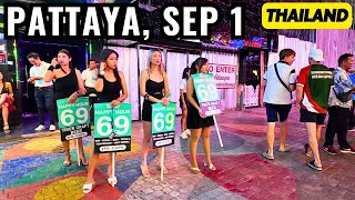 Dont Miss What Happened on Pattaya Walking Street Sep 1 2024 at 9 PM [upl. by Sosthena]