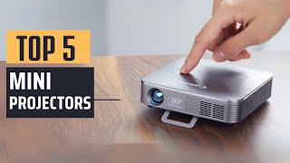 Best Mini Projectors 2024  Top 5 Picks [upl. by Ayahc]