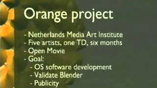 Blender Conference 2005  Day 1  Keynote and Conference Programme [upl. by Aba]