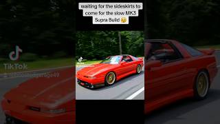 MK3 SUPRA BUILD 😮‍💨 mk3supra supra jza70supra ma70supra jdm shorts [upl. by Ailla]