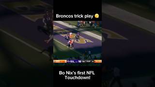 The Denver Broncos pull of this nasty trick play to Bo Nix😮‍💨 broncos trickplay bonix [upl. by Gorton]