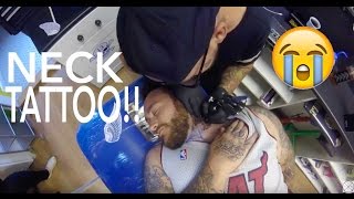 Getting My Neck Tattood [upl. by Arrej]