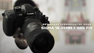 How to Fix GH5  Metabones Speedbooster Freezing [upl. by Tavish615]