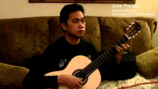 Julia Florida  Cordoba C10 demo  Solo Classical Guitar [upl. by Cordey974]