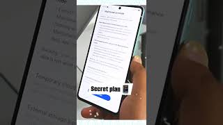 Secret plan for Samsung user  Secret plan in your phone for safe data📱 [upl. by Sosna319]