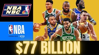 77 Billion NBA Deal How NBC and Amazon Changed the Game [upl. by Jorie81]