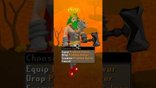 This is my PROBLEM SOLVER 😎 oldschoolrunescape osrs [upl. by Suissac811]