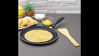 Aluminium NonStick Dosa Tawa Granite Finish Pfoa Free Resistant Exterior Coating 275 Cm Grey [upl. by Notsniw]