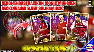 REKOMENDASI RACIKAN ICONIC BECKENBAUER ELBER amp SALIHAMIDZIC EFOOTBALL 2022 MOBILE [upl. by Nathanial]