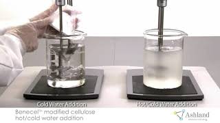 Benecel™ Modified Cellulose HotCold Water Addition [upl. by Bensky605]