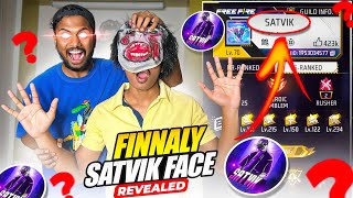 Satvik Face Reveal 😱  Garena Free Fire Max [upl. by Rubin]