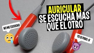 Audífono Se Escucha Mas De Un Solo Lado  Reparar Auriculares [upl. by Reinold]