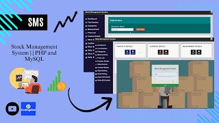 Stock Management System   PHP and MYSQL [upl. by Ivek]