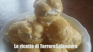 Bignè salati con mousse di tonno e ricotta [upl. by Mosi132]