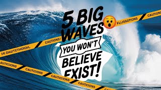 5 Biggest Waves you wouldnt believe shorts [upl. by Ivan]