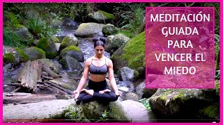 Meditación guiada para vencer el miedo y ansiedad Logra paz interior 🧘🏻 Viridiana Yoga [upl. by Bonaparte]