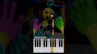 Baby Long Legs Slap 👋🏻 Huggy Wuggy Kimchadanime  Piano Tutorial [upl. by Bettencourt698]