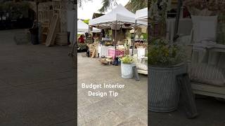 Budget Home Interior Design Tip Trade and antique fairs homeupdates vintage furniture home [upl. by Roede]