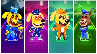 Eater Sheriff Labrador😱 Sheriff Labrador 🆚 Sheriff Labrador 🆚 Sheriff Labrador 🔔 Tiles Hop EDM Rush [upl. by Anihs]