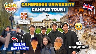 AKHIRNYA WASEDABOYS KE CAMBRIDGE UNIVERSITY CAMPUS TOUR NAIK KAPAL  WORLD TRIP 64 [upl. by Hnim]