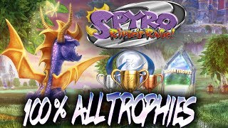 Spyro Reignited Trilogy SPYRO 2 PS4 100 PLATIN Playthrough [upl. by Dunton990]