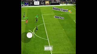 Adama Traoré 🤣🤣🤣 ll eafcmobile fifa football [upl. by Norahs]