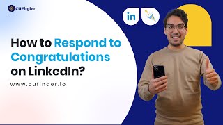 How to Respond to Congratulations on LinkedIn [upl. by Vacla280]