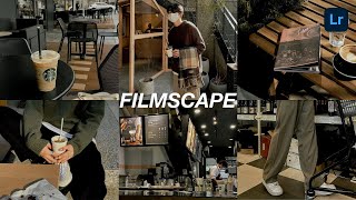 Filmscape Vivid Film Aesthetic Preset  Free Lightroom Mobile Vintage Tone Preset Free Download [upl. by Nylloh722]