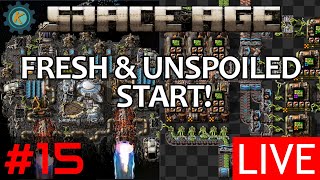 Biolabs amp Biter Eggs Lets Try Short Stream  Factorio Space Age Stream 15 [upl. by Niac280]